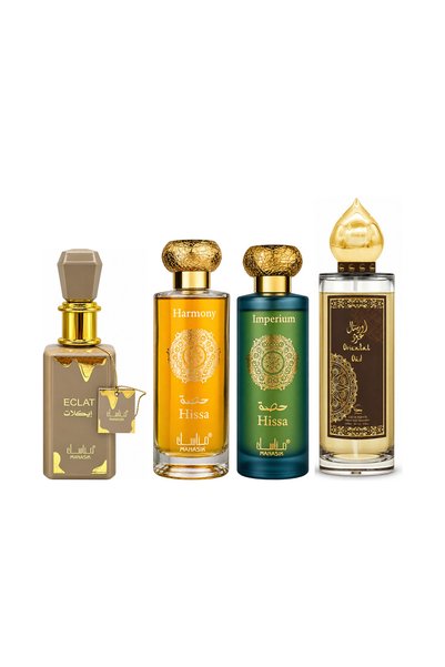MANASIK Set 4 parfumuri Manasik, Eclat + Hissa Harmony + Hissa Imperium + Ori...