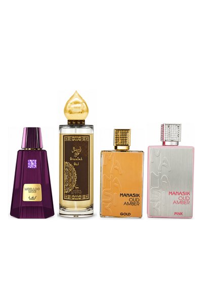 MANASIK Set 4 parfumuri Manasik, Morado Luxe + Oriental Oud + Oud Amber Gold ...