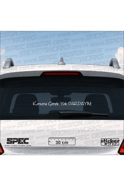 Sticker Works لا حاجة للمكان، أنا ضيق. (ملصق)