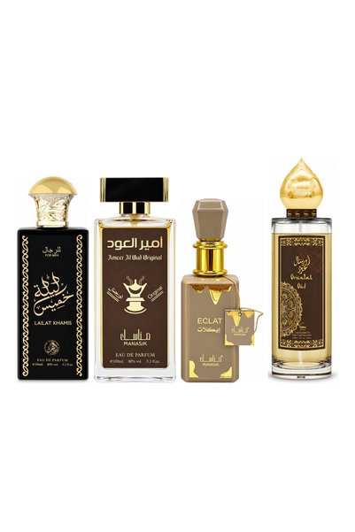 MANASIK Set 4 parfumuri Manasik, Lailat Khamis + Ameer al Oud Original + Ecla...