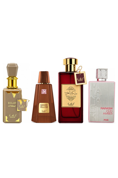MANASIK Set 4 parfumuri Manasik, Eclat + Liquid Blaze + Malikat al Arab + Oud...