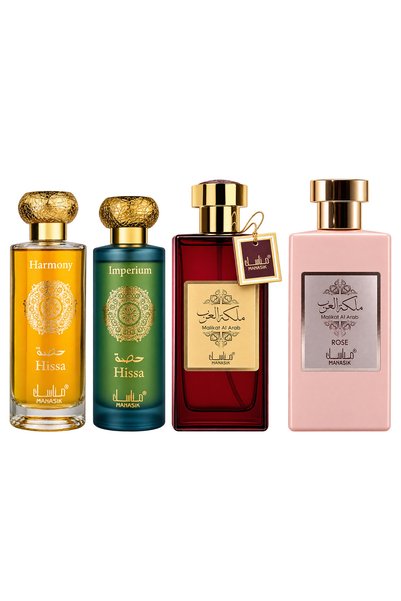 MANASIK Set 4 Manasik, Hissa Harmony + Hissa Imperium + Malikat al Arab + Mal...