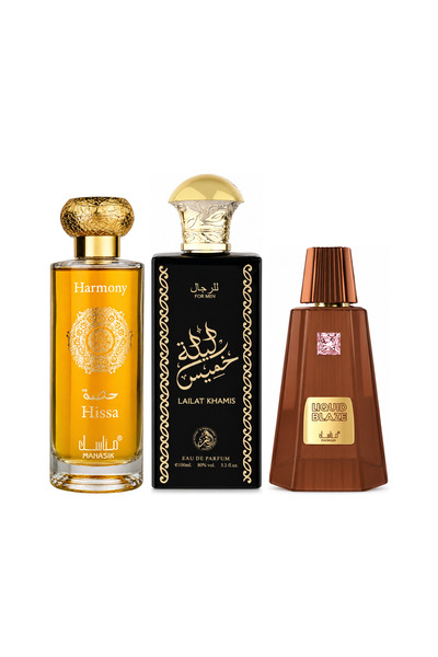 MANASIK Set 3 parfumuri Manasik, Hissa Harmony + Lailat Khamis + Liquid Blaze...