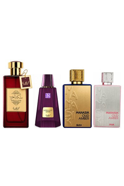 MANASIK Set 4 parfumuri Manasik, Malikat al Arab + Morado Luxe + Oud Amber Bl...