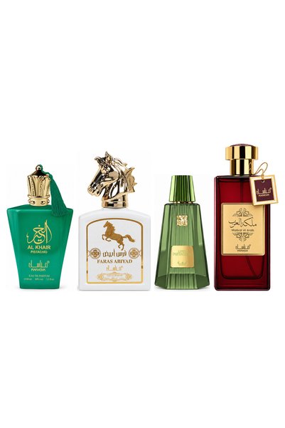 MANASIK Set 4 Manasik, Al Baraka Pistachio + Faras Abiyad + Lush Pistachio + ...