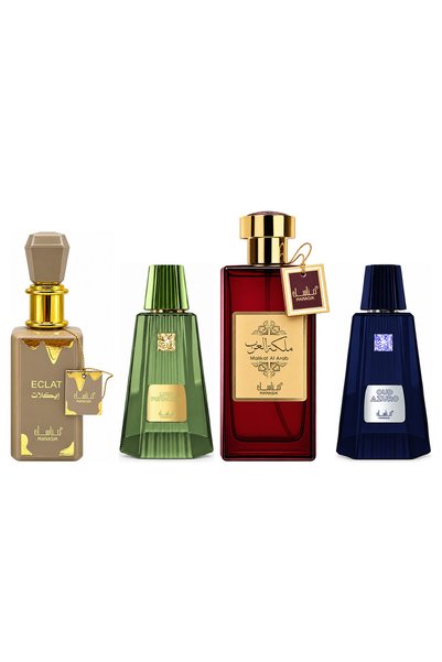 MANASIK Set 4 parfumuri Manasik, Eclat + Lush Pistachio + Malikat al Arab + O...