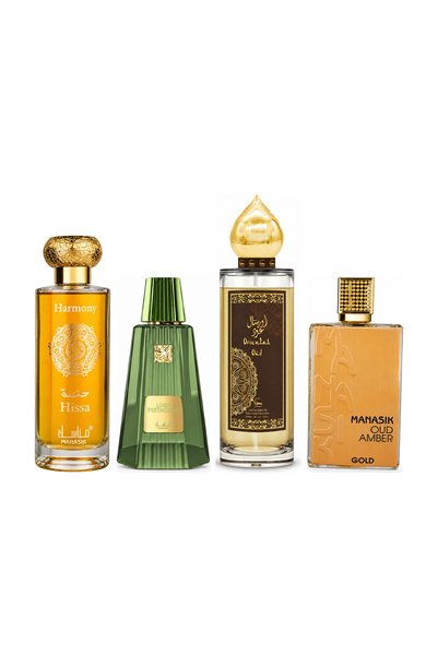 MANASIK Set 4 parfumuri Manasik, Hissa Harmony + Lush Pistachio + Oriental Ou...