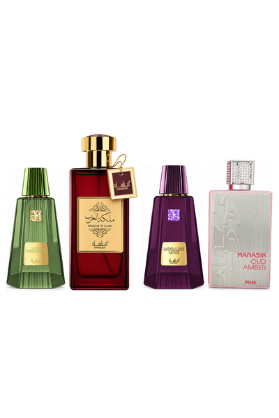 MANASIK Set 4 parfumuri Manasik, Lush Pistachio + Malikat al Arab + Morado Lu...