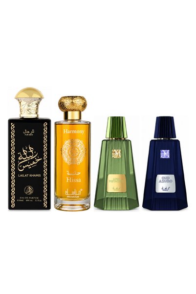 MANASIK Set 4 parfumuri Manasik, Lailat Khamis + Hissa Harmony + Lush Pistach...