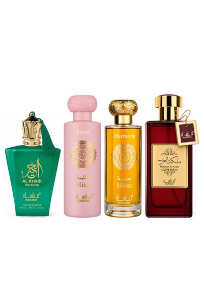 MANASIK Set 4 Manasik, Al Baraka Pistachio + Hissa Elara + Hissa Harmony + Ma...