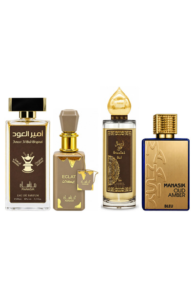 MANASIK Set 4 parfumuri Manasik, Ameer al Oud Original + Eclat + Oriental Oud...