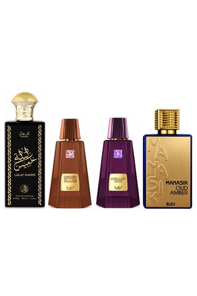 MANASIK Set 4 parfumuri Manasik, Lailat Khamis + Liquid Blaze + Morado Luxe +...