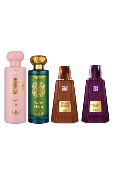 MANASIK Set 4 parfumuri Manasik, Hissa Elara + Hissa Imperium + Liquid Blaze ...