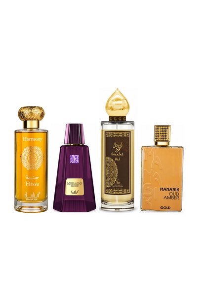 MANASIK Set 4 parfumuri Manasik, Hissa Harmony + Morado Luxe + Oriental Oud +...