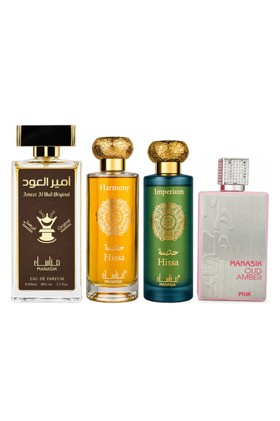 MANASIK Set 4 Manasik, Ameer al Oud Original + Hissa Harmony + Hissa Imperium...