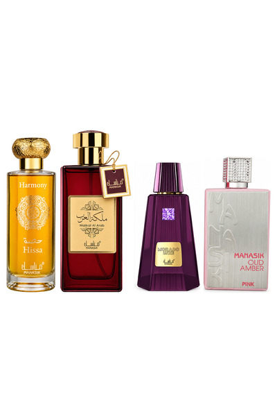 MANASIK Set 4 parfumuri Manasik, Hissa Harmony + Malikat al Arab + Morado Lux...
