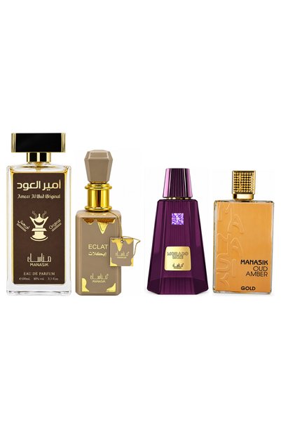 MANASIK Set 4 parfumuri Manasik, Ameer al Oud Original + Eclat + Morado Luxe ...