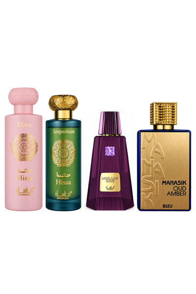 MANASIK Set 4 parfumuri Manasik, Hissa Elara + Hissa Imperium + Morado Luxe +...