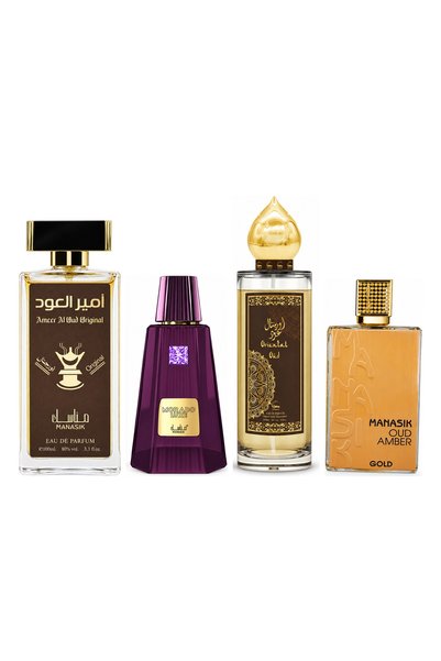 MANASIK Set 4 Manasik, Ameer al Oud Original + Morado Luxe + Oriental Oud + O...