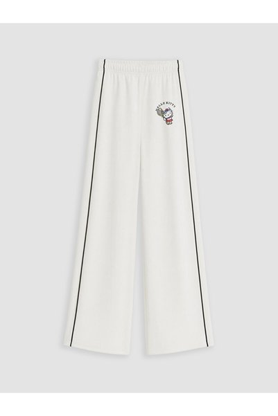 LC Waikiki Rmz Gi̇yi̇m Farkiyla Hello Kitty Licensed Girls' Sweatpants