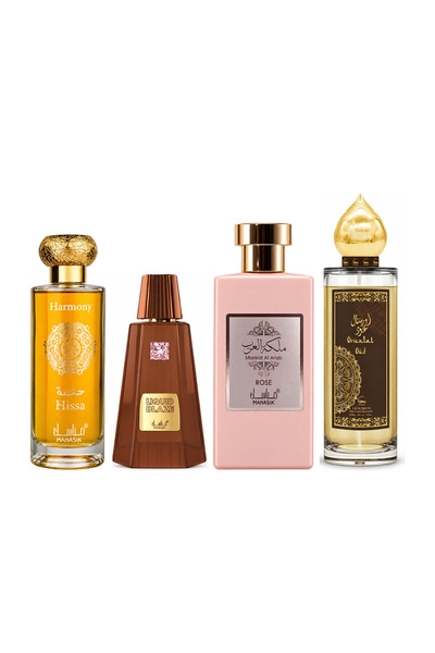 MANASIK Set 4 Manasik, Hissa Harmony + Liquid Blaze + Malikat al Arab Rose + ...