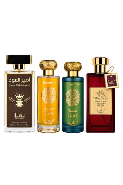 MANASIK Set 4 Manasik, Ameer al Oud Original + Hissa Harmony + Hissa Imperium...