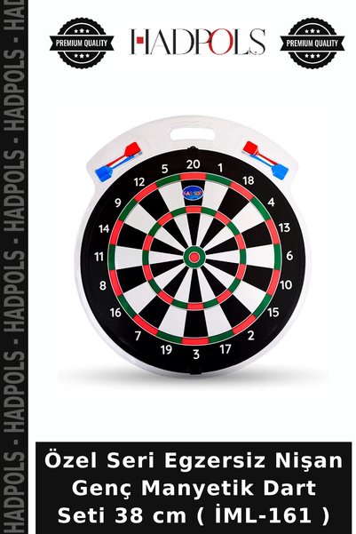 HadPols Özel Seri Egzersiz Nişan Genç Manyetik Dart Seti 38 cm ( İML-161 )
