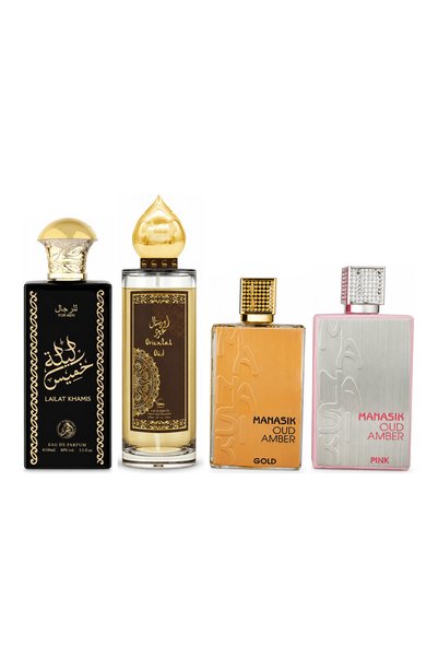 MANASIK Set 4 parfumuri Manasik, Lailat Khamis + Oriental Oud + Oud Amber Gol...
