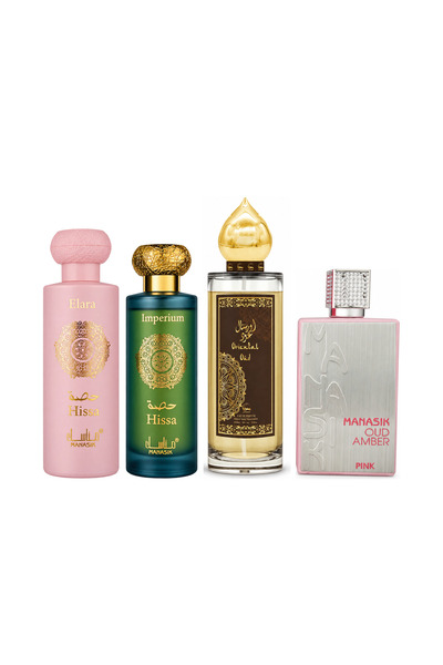 MANASIK Set 4 parfumuri Manasik, Hissa Elara + Hissa Imperium + Oriental Oud ...