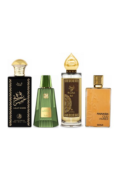 MANASIK Set 4 parfumuri Manasik, Lailat Khamis + Lush Pistachio + Oriental Ou...