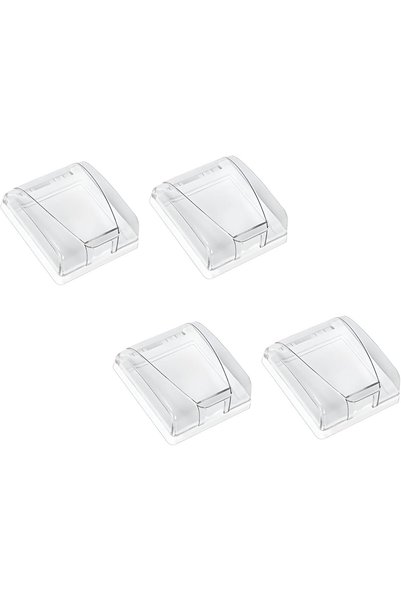 bolivia's Waterproof Socket Cover, Clear Extra Weatherproof Outdoor Outlet Pr...