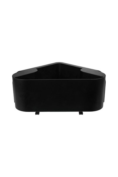 senseaksesuar Etajera dus colt Sensea Easy, 20 x 20 x 9 cm, negru mat