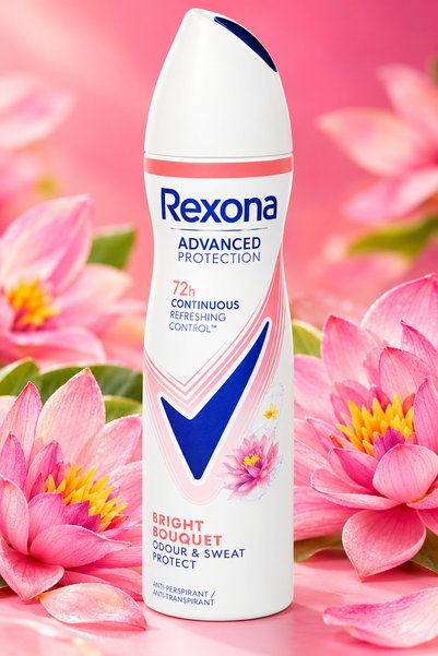 Rexona Spray antiperspirant Advanced Protection Bright Bouquet pentru femei, ...
