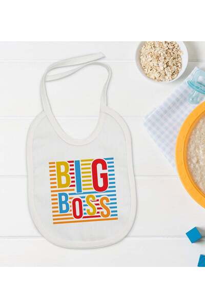 Bk Gift BK Kids Large-Print Baby Bib - Model 1