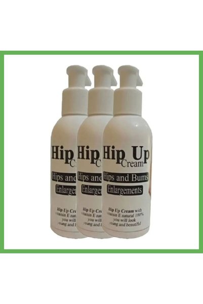 TheGencoo Super Hip Up 3-Pack Cream, 120 ml Each GEN01