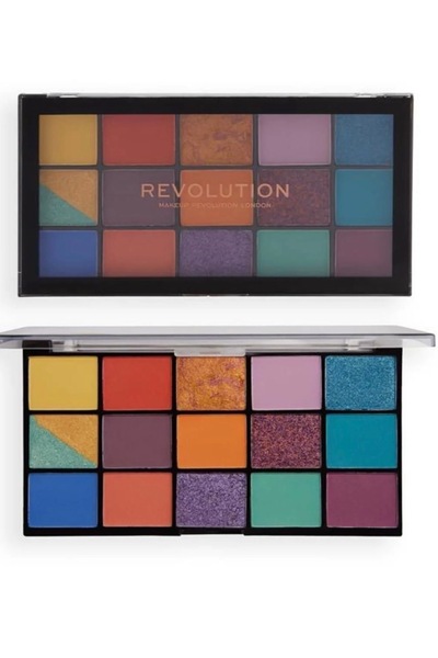 REVOLUTION MAKE UP LONDON Reloaded Wild Nights 15-Piece Eyeshadow Palette