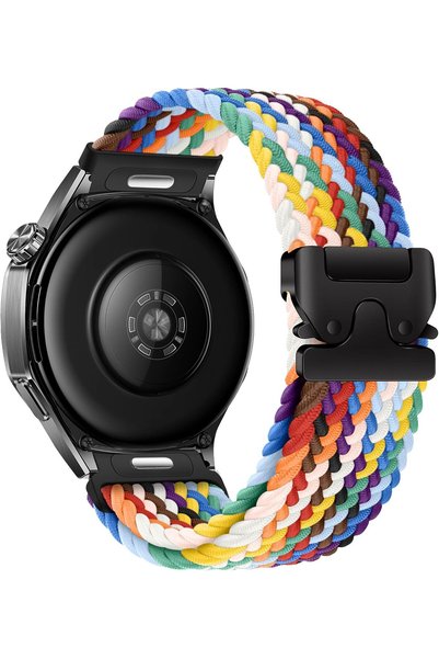 GENERAL Compatible with Huawei Watch GT 5 46mm Strap,22mm Woven Nylon Replace...