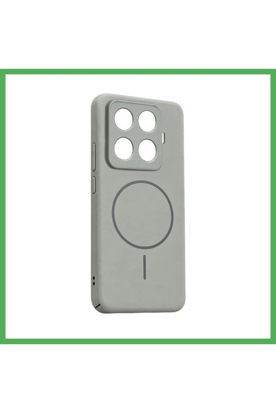 Nur store Çanta غطاء Mi 17T Mika PC Magsafe - رمادي BEZOSS