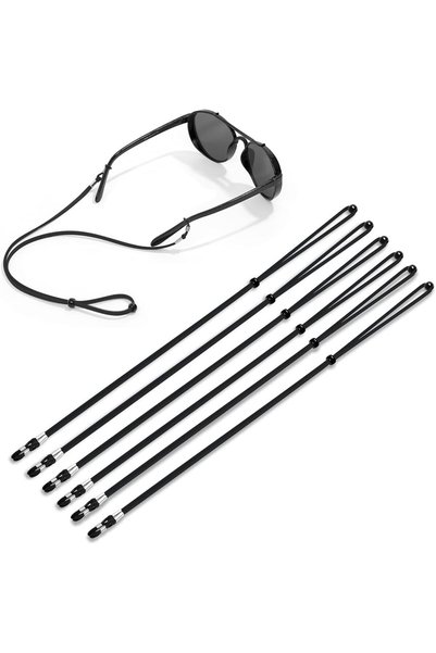 GENERAL VOOGLASS Glasses Strap(6 PCS) Sports Eyeglass Strap,Adjustable Sungla...