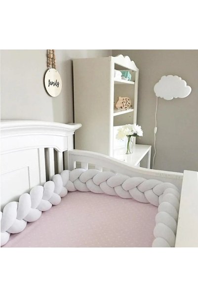 Lafel Protectie impletita pentru patut 2,5 m