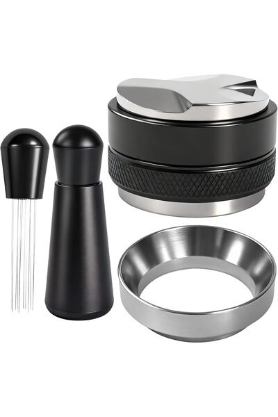 Generic CCJJ-KSA 53mm Wdt Tool Espresso, Coffee Distributor Tooland Tamper Le...