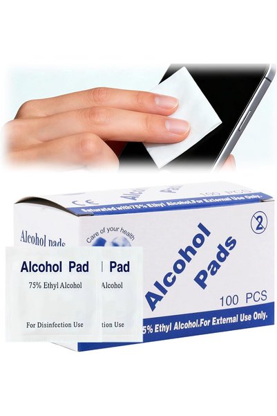 Generic TONGLUO Alcohol Wipes 6x6cm, Travel Alcohol Wipes, Individually Wrapp...