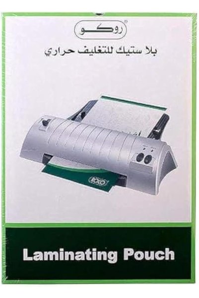 AEROCOOL روكو 125 ميك A4 فيلم تغليف حراري 50 قطعة، شفاف