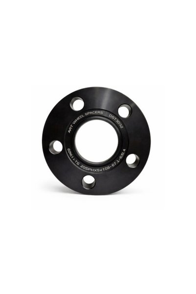 OEM Distantier janta auto 20 mm 5x108 centrare 67.1-58.1 aluminiu forjat negru