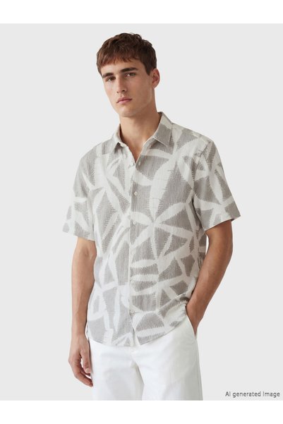 LC Waikiki Lcw Visionregular Fit Patterned Raschel Men's Shirt