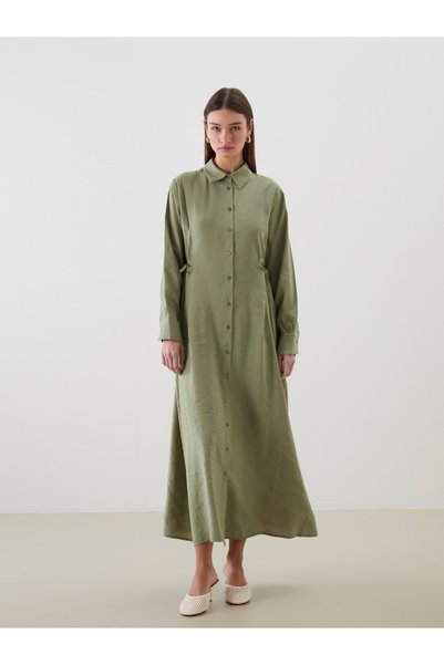 LC Waikiki Lcw modest modal blend shirt dress