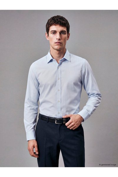 LC Waikiki Lcw business slim fit poplin men's shirt