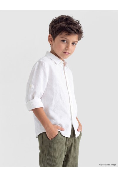LC Waikiki Trendy Picks from Kübra Butik: STANDARD Fit Long-Sleeve Boys' Shirt