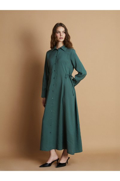 LC Waikiki Lcw modest modal blend shirt dress