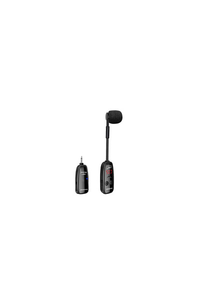 XIAOKOA Microfon wireless N90 pentru instrumente muzicale, UHF, negru